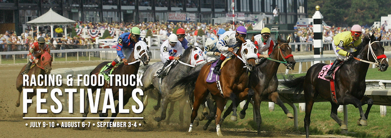 Evento de Food Truck y carreras de caballos en Suffolk Downs
