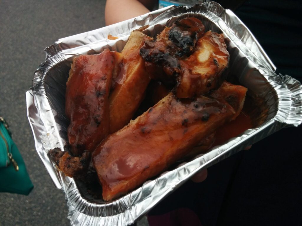 Costillas a la barbacoa Food Truck M&M