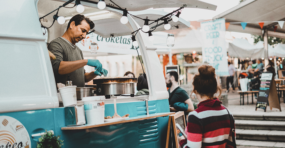 Como reservar un lugar en los festivales de Food Truck