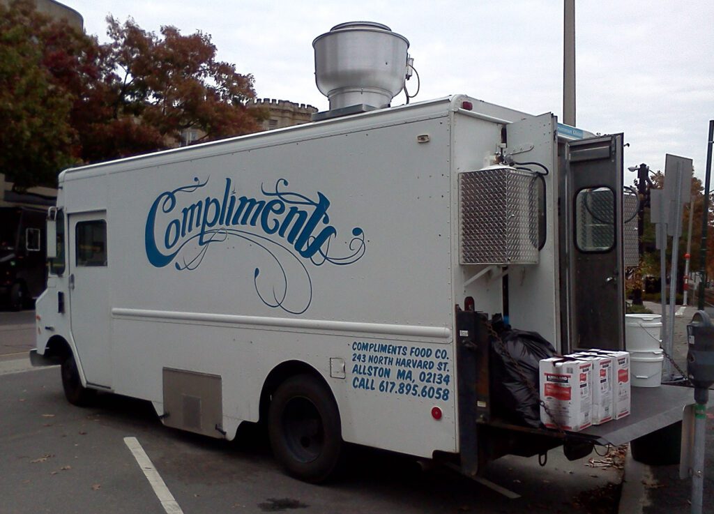 Food Truck de comida de cortesía