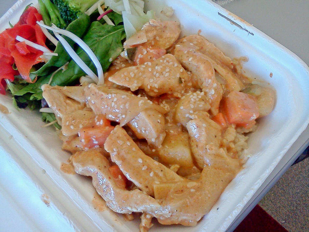 Comida exquisita del Food Truck Momogoose